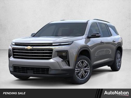 Sterling Gray Metallic 2026 Chevrolet Traverse LT