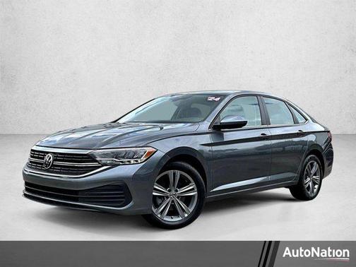 Silver/Gray 2024 Volkswagen Jetta 1.5T SE