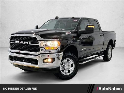 Diamond Black Crystal Pearlcoat 2024 RAM 2500 Big Horn Crew Cab 4x4 6'4' Box