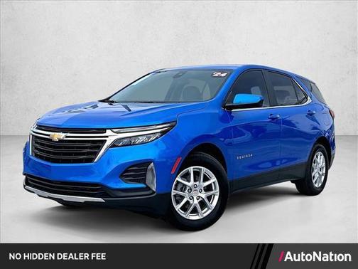 Riptide Blue Metallic 2024 Chevrolet Equinox 1LT