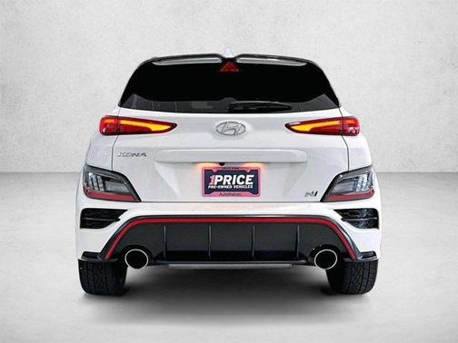 Lunar White 2023 Hyundai Kona N FWD