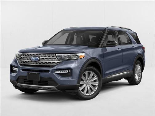Infinite Blue Metallic Tinted Clearcoat 2021 Ford Explorer XLT