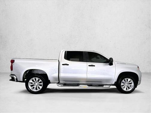 Silver Ice Metallic 2022 Chevrolet Silverado 1500 Custom