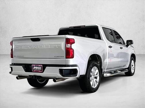 Silver Ice Metallic 2022 Chevrolet Silverado 1500 Custom