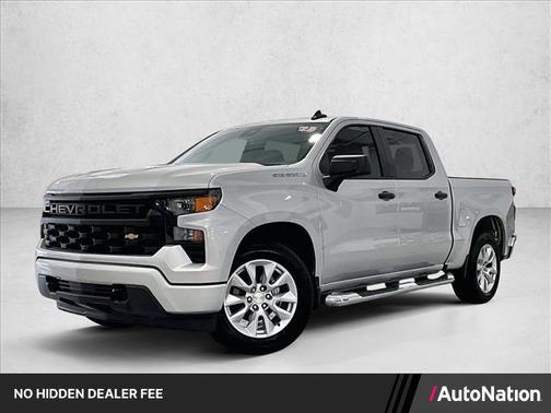 Silver Ice Metallic 2022 Chevrolet Silverado 1500 Custom
