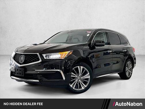 Tan/Brown 2018 Acura MDX 3.5L w/Technology Package