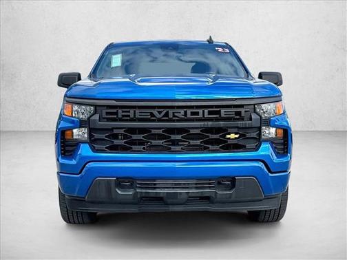 Glacier Blue Metallic 2023 Chevrolet Silverado 1500 Custom