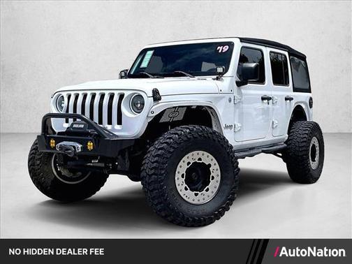 Bright White Clearcoat 2019 Jeep Wrangler Unlimited Sport