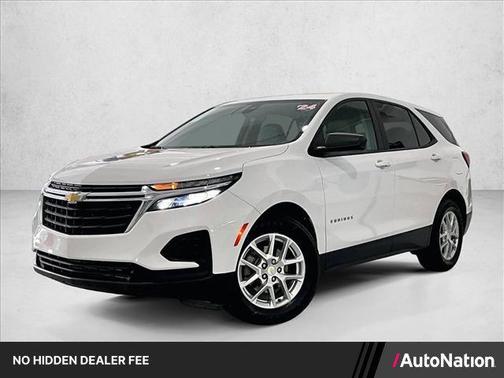 Summit White 2024 Chevrolet Equinox LS