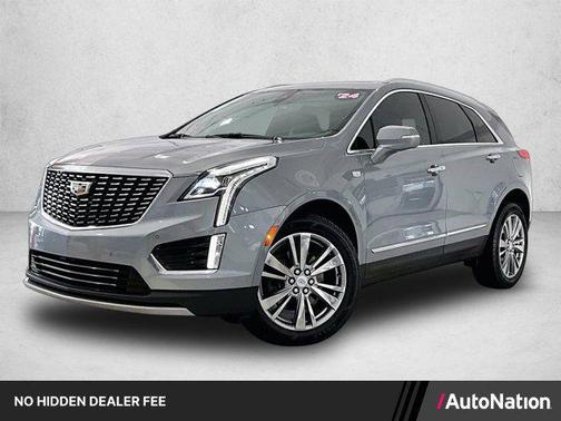 Argent Silver Metallic 2024 Cadillac XT5 Premium Luxury