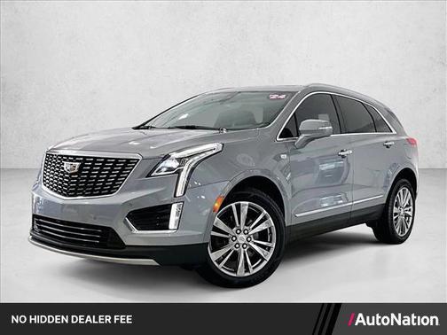 Argent Silver Metallic 2024 Cadillac XT5 Premium Luxury