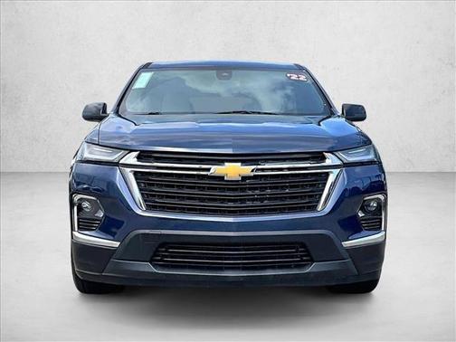 Northsky Blue Metallic 2022 Chevrolet Traverse LS