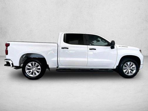 Summit White 2023 Chevrolet Silverado 1500 Custom