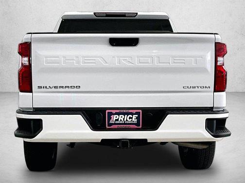 Summit White 2023 Chevrolet Silverado 1500 Custom