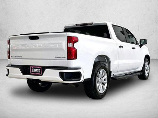 Summit White 2023 Chevrolet Silverado 1500 Custom