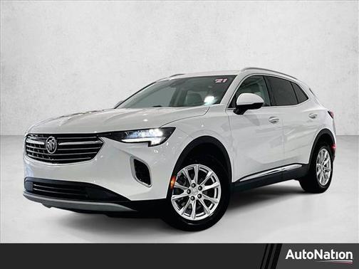 Summit White 2021 Buick Envision FWD Preferred