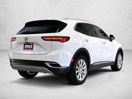 Summit White 2021 Buick Envision FWD Preferred