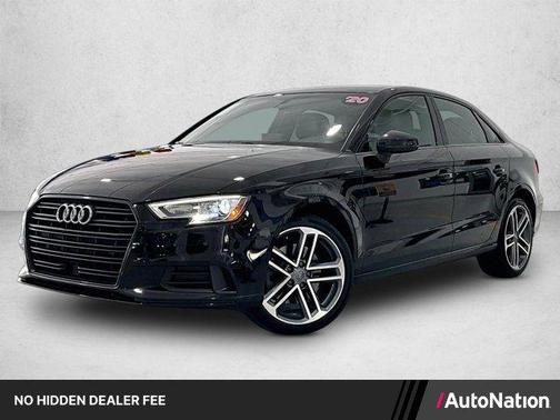 Brilliant Black 2020 Audi A3 Premium
