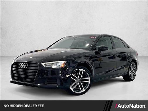 Brilliant Black 2020 Audi A3 Premium
