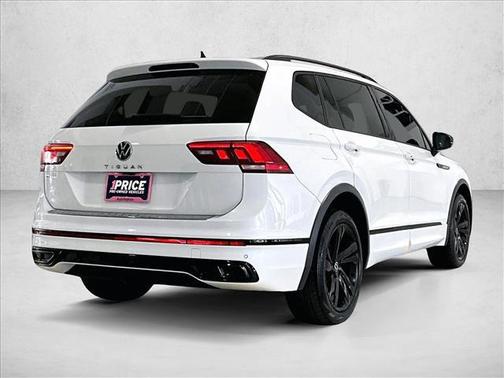 White 2024 Volkswagen Tiguan 2.0T SE R-Line Black