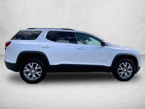 White Frost Tricoat 2020 GMC Acadia FWD SLT