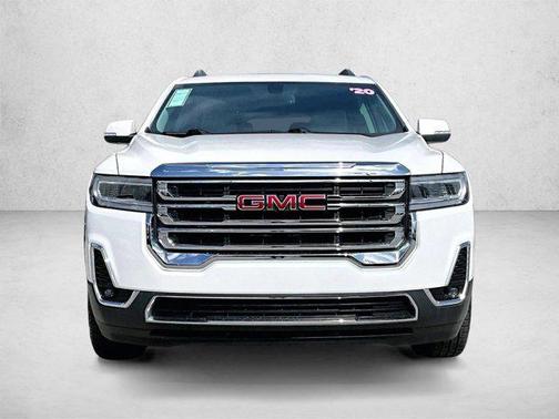 White Frost Tricoat 2020 GMC Acadia FWD SLT