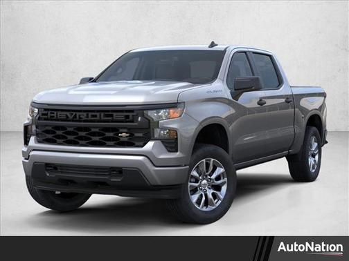Sterling Gray Metallic 2026 Chevrolet Silverado 1500 Custom