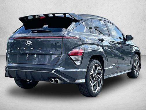 Ecotronic Gray Pearl w/Black Roof 2024 Hyundai KONA N Line