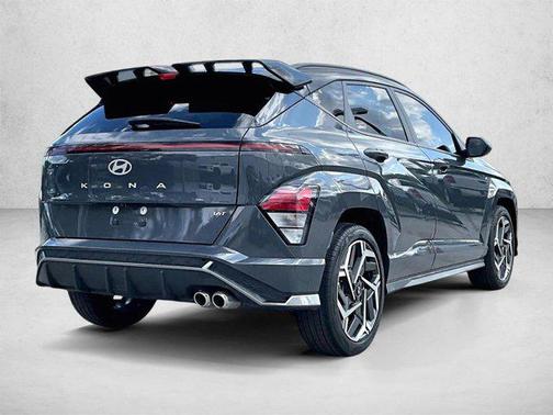 Ecotronic Gray Pearl w/Black Roof 2024 Hyundai KONA N Line