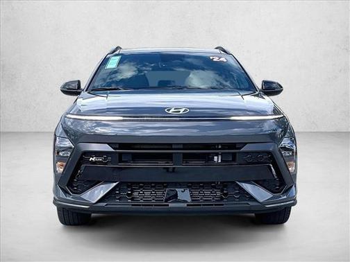 Ecotronic Gray Pearl w/Black Roof 2024 Hyundai KONA N Line