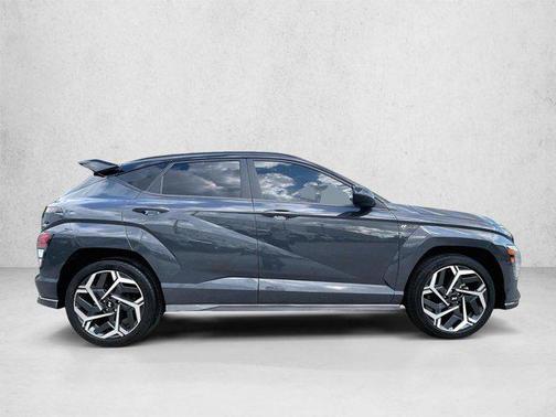Ecotronic Gray Pearl w/Black Roof 2024 Hyundai KONA N Line