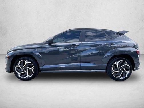 Ecotronic Gray Pearl w/Black Roof 2024 Hyundai KONA N Line