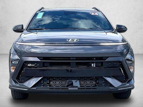 Ecotronic Gray Pearl w/Black Roof 2024 Hyundai KONA N Line