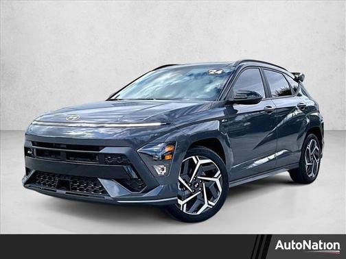 Ecotronic Gray Pearl w/Black Roof 2024 Hyundai KONA N Line