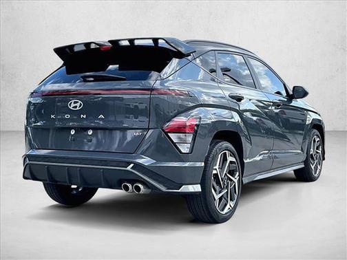 Ecotronic Gray Pearl w/Black Roof 2024 Hyundai KONA N Line