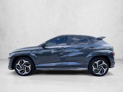 Ecotronic Gray Pearl w/Black Roof 2024 Hyundai KONA N Line