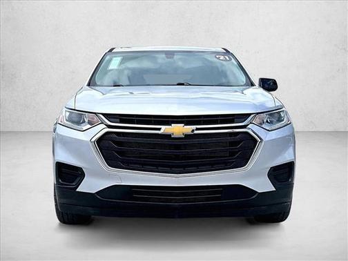 Silver Ice Metallic 2021 Chevrolet Traverse LS