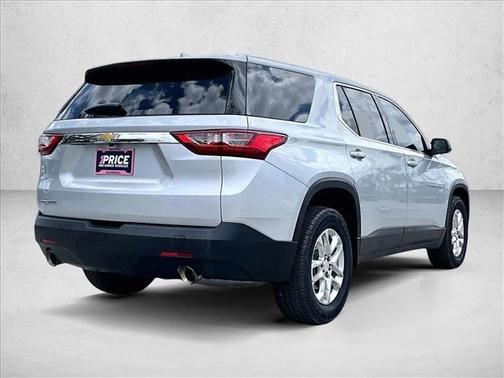 Silver Ice Metallic 2021 Chevrolet Traverse LS