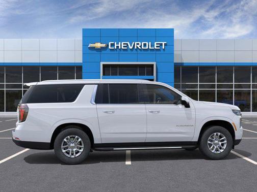 Summit White 2026 Chevrolet Suburban LS