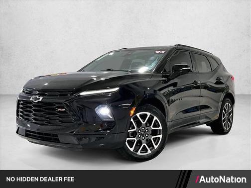 Black 2023 Chevrolet Blazer RS