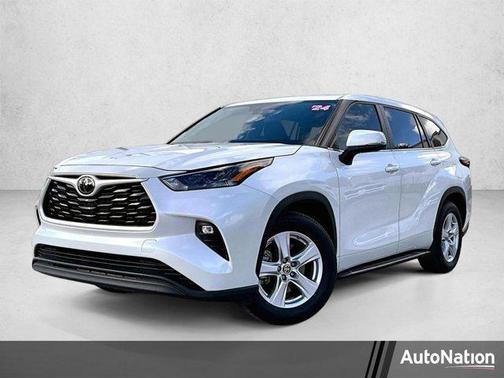 Wind Chill Pearl 2024 Toyota Highlander LE