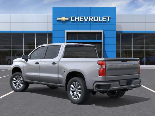 Sterling Gray Metallic 2026 Chevrolet Silverado 1500 Custom