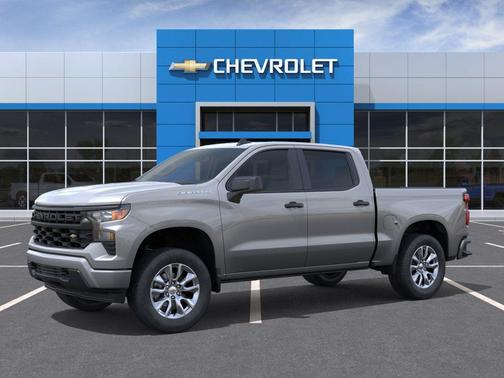 Sterling Gray Metallic 2026 Chevrolet Silverado 1500 Custom