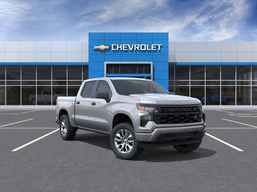 Sterling Gray Metallic 2026 Chevrolet Silverado 1500 Custom