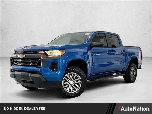 Glacier Blue Metallic 2023 Chevrolet Colorado LT