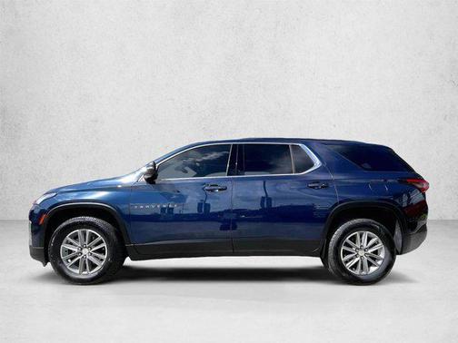 Northsky Blue Metallic 2023 Chevrolet Traverse LT Cloth