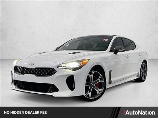 Snow White Pearl 2018 Kia Stinger GT1