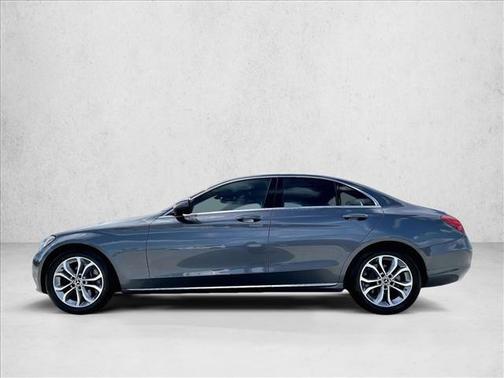 Silver/Gray 2018 Mercedes-Benz C-Class C 300