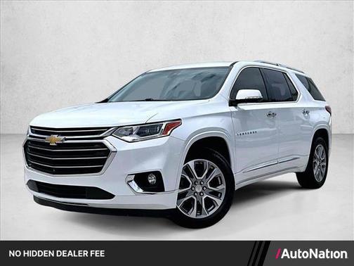 Summit White 2020 Chevrolet Traverse Premier