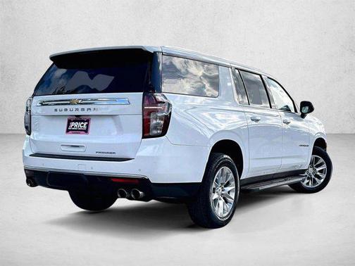 Summit White 2023 Chevrolet Suburban Premier